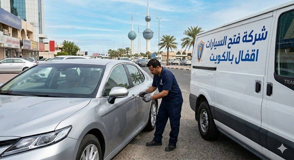 سيارة حديثة يتم فتح أقفالها بواسطة فني أوتو أكسس المحترف