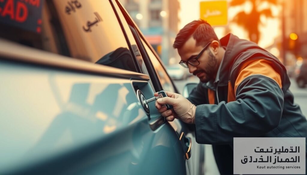 فتح سيارات الكويت