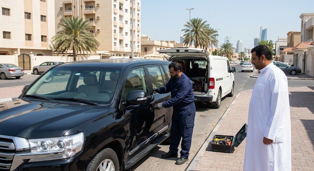 فتح سيارات مقفلة العاصمة بالكويت - خدمة فتح ابواب السيارات بدون أضرار