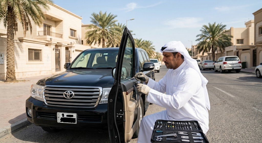 فتح سيارات مقفلة الجهراء بالكويت لتقديم أفضل خدمات صيانة وفتح أبواب السيارات باحترافية وسرعة