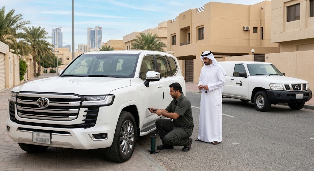 فتح سيارات مقفلة أبو فطيرة بالكويت لتقديم أفضل خدمات فتح أبواب السيارات باحترافية