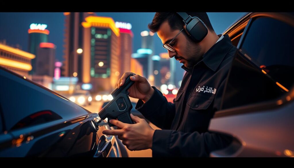 فتح سيارات الكويت سريع
