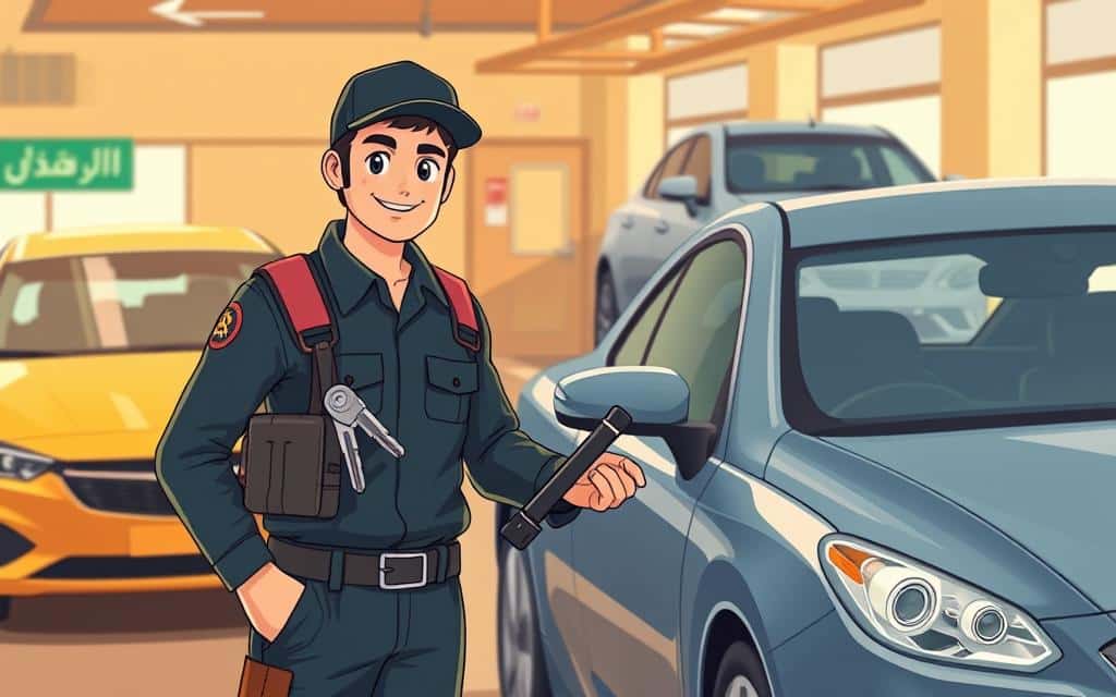 خدمات فتح سيارات